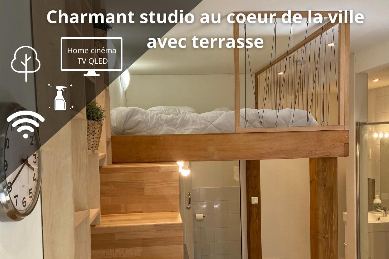 Charmant Studio Avec Terrasse Au Coeur De 南锡 外观 照片